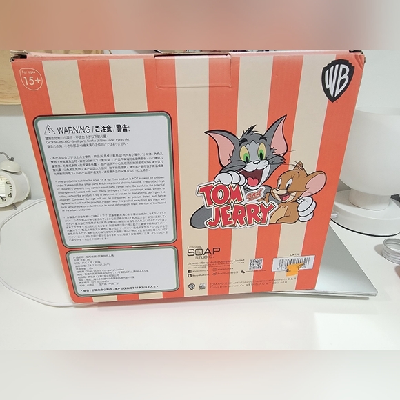 Authentic Only 1 Rare Soap Studio Limited Edition Tom & Jerry On Screen Partner - Picture 3 of 9